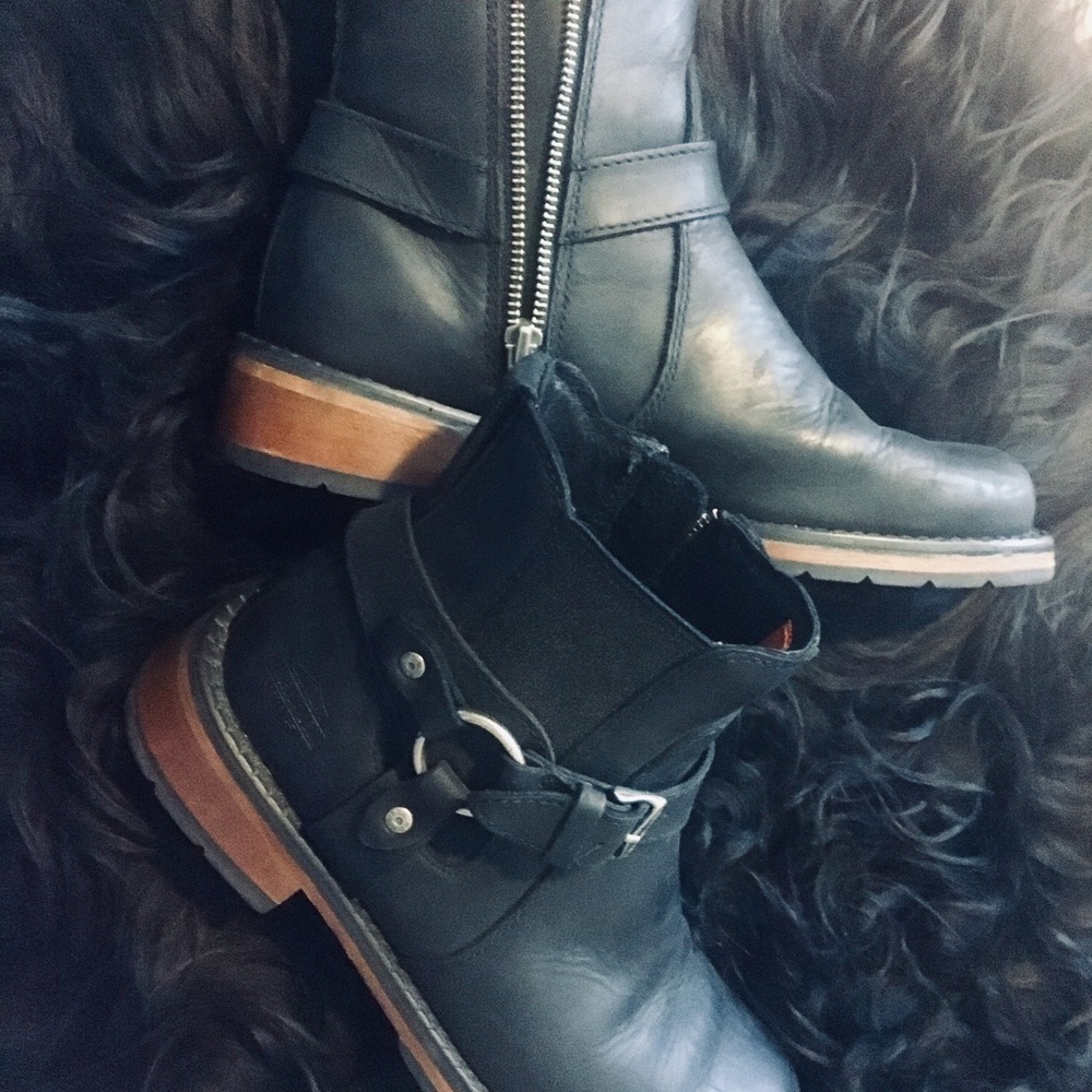 Vintage Harley Davidson Boots Sz 7.5